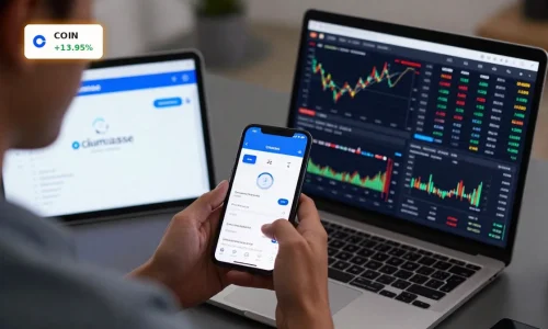 Coinbase Global, Inc. (COIN) — Coinbase Expansion +13.9%: Boom from Commission-Free Stock Trading