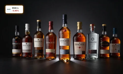 Diageo Dividend Cut -5.9%: Halved Payout After Weak First Half