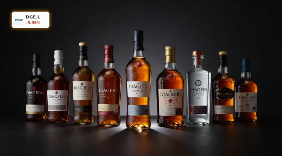 Diageo Dividend Cut -5.9%: Halved Payout After Weak First Half
