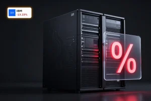 IBM AI Disruption -13.1%: How Hard Does the Mainframe Shock Hit?