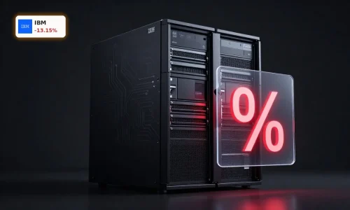 IBM AI Disruption -13.1%: How Hard Does the Mainframe Shock Hit?