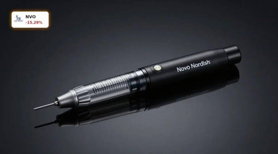 Novo Nordisk CagriSema -15%: Study Shock Causes Stock Plunge