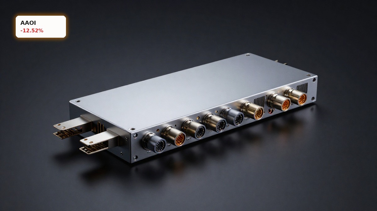 Applied Optölectronics Plunge: AAOI Drops 12.5% Fast