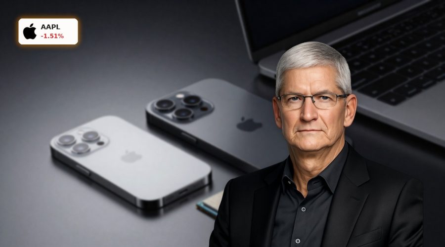 Apple US Manufacturing focus with iPhone and US-made chips highlighting AI-ready sensors and silicon