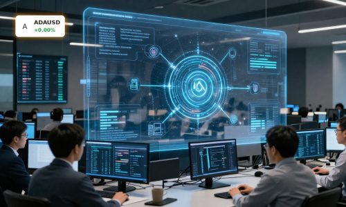 Institutional trading team reviews regulated DeFi setup on Cardano Midnight privacy chain