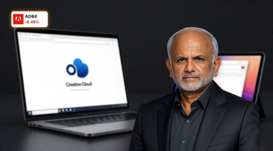 Adobe CEO Transition with Creative Cloud and Acrobat tools amid AI-driven stock volatility