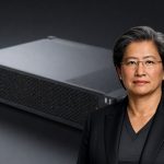 AMD TensorWave Funding highlighted by AMD AI server GPUs and data center hardware in a dark studio setting