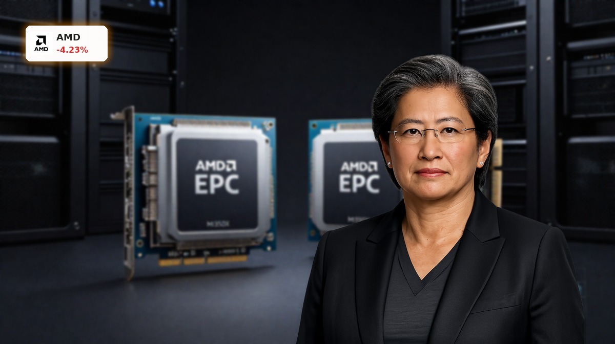 AMD AI Infrastructure with Instinct GPUs and EPYC server chips for enterprise data center deployment