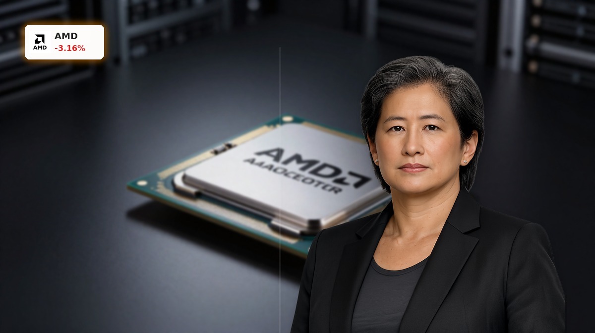 AMD AI Valuation -3.2%: Tech Selloff Tests AI Premium