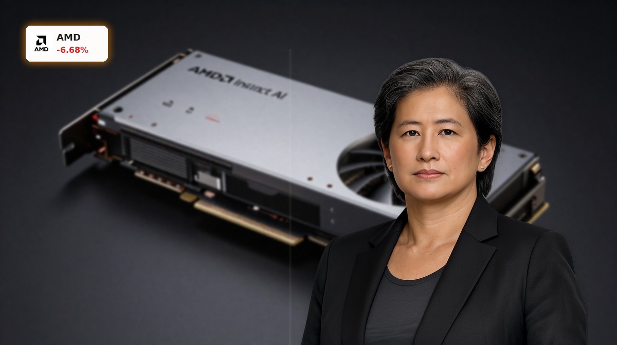 AMD AI Forecast -6.7% as Valuation Fears Hit AI Momentum