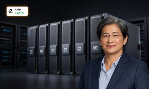High-end AMD AI Demand server GPUs and CPUs powering next-gen data center racks