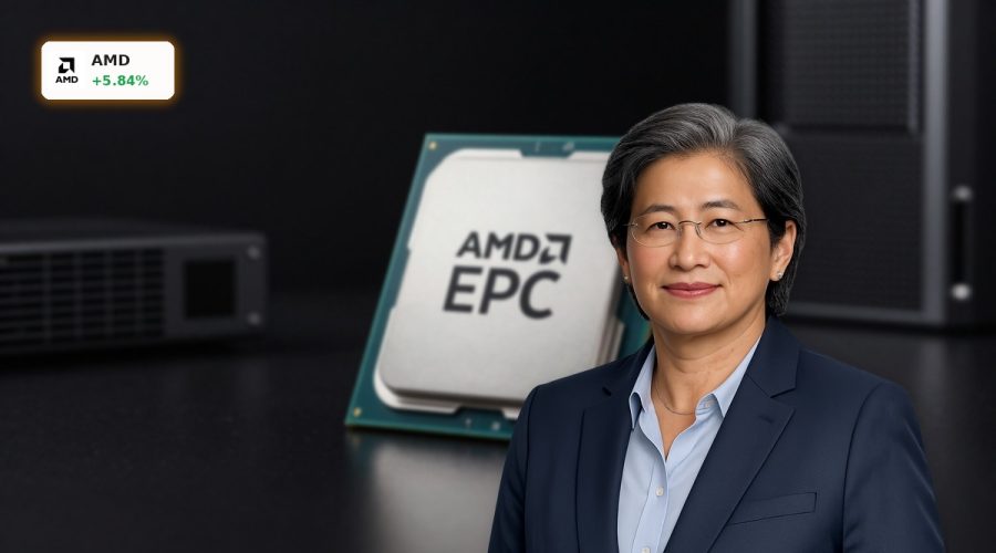 AMD AI Strategy +5.8% as Server Growth Fuels Optimism