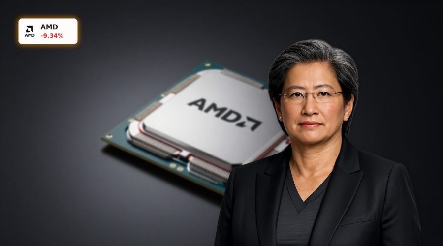 AMD Plunge -9.3%: AI Chip Leader Caught in Sharp Sell-Off