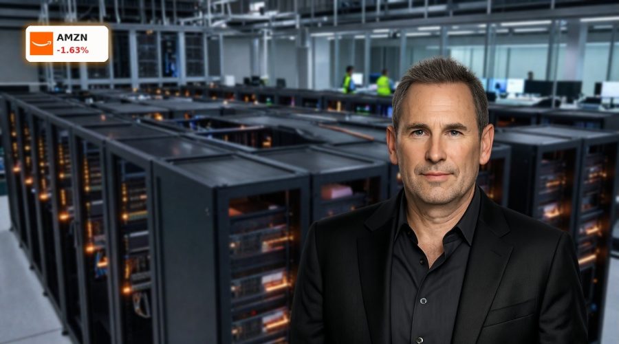 Vast AWS data center symbolizing Amazon AI Strategy capex boom and cloud infrastructure expansion