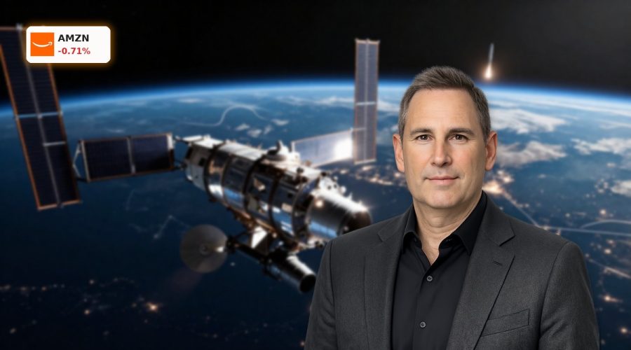 Amazon Globalstar Acquisition concept with LEO satellites linking Earth to expand Project Kuiper and AI connectivity