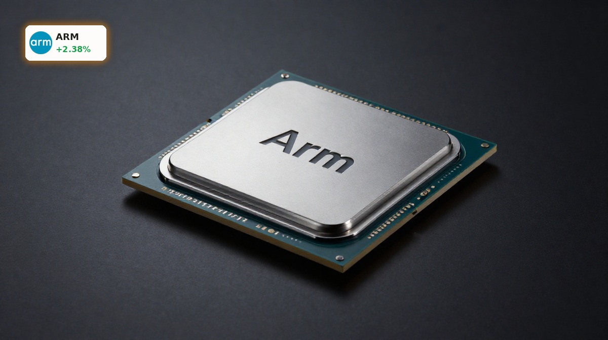 Arm Holdings AI Strategy shown as premium AI server CPU for hyperscaler data center growth