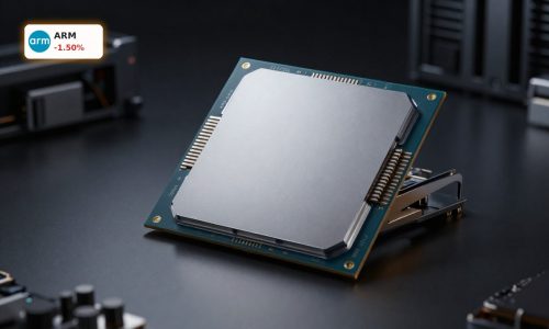 Arm Holdings AI Strategy spotlight on an AI server CPU chip amid rising data center demand