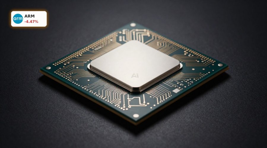 Arm Holdings Chip Selloff -4.5% Signals AI Valuation Risk
