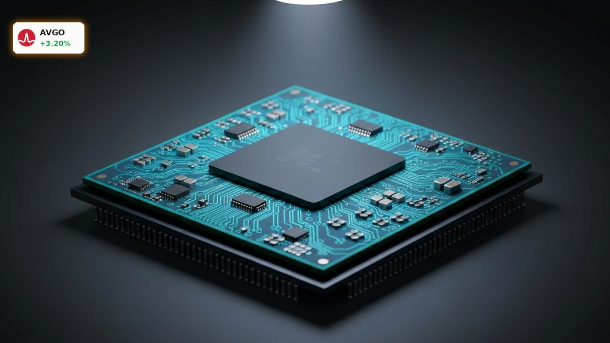 Broadcom AI Boom: Stock Surges +3.2% as Chip Orders Explode