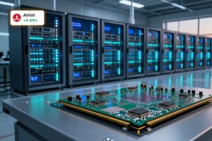 Broadcom AI Forecast highlighted by advanced chips and data center infrastructure
