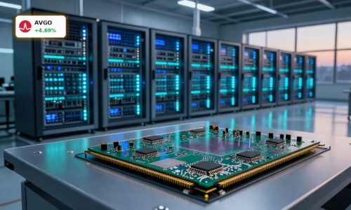 Broadcom AI Forecast highlighted by advanced chips and data center infrastructure