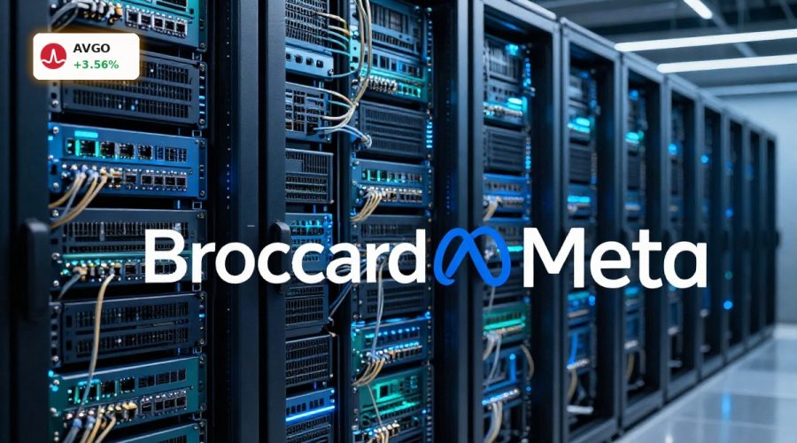 Broadcom Meta Partnership powering advanced AI data center with custom accelerators and Ethernet networking.