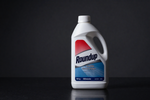 Roundup herbicide bottle symbolizing Bayer Glyphosate Settlement legal and financial impact