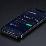 Binance Stock Trading concept on smartphone with stock and ETF investing interface for global users