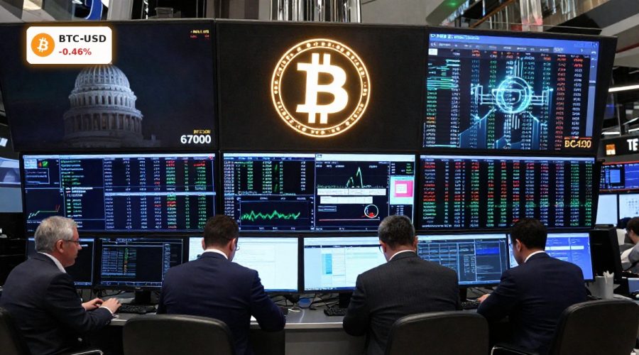 Bitcoin Market Analysis of ETF fee wars and regulation on Wall Street trading floor