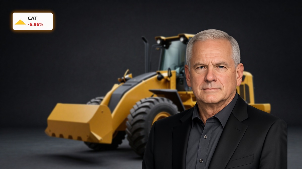 Caterpillar Short Bet -7% as Valuation Fears Deepen