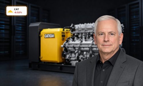 Caterpillar AI Infrastructure backup power generators and engines supporting hyperscale data centers
