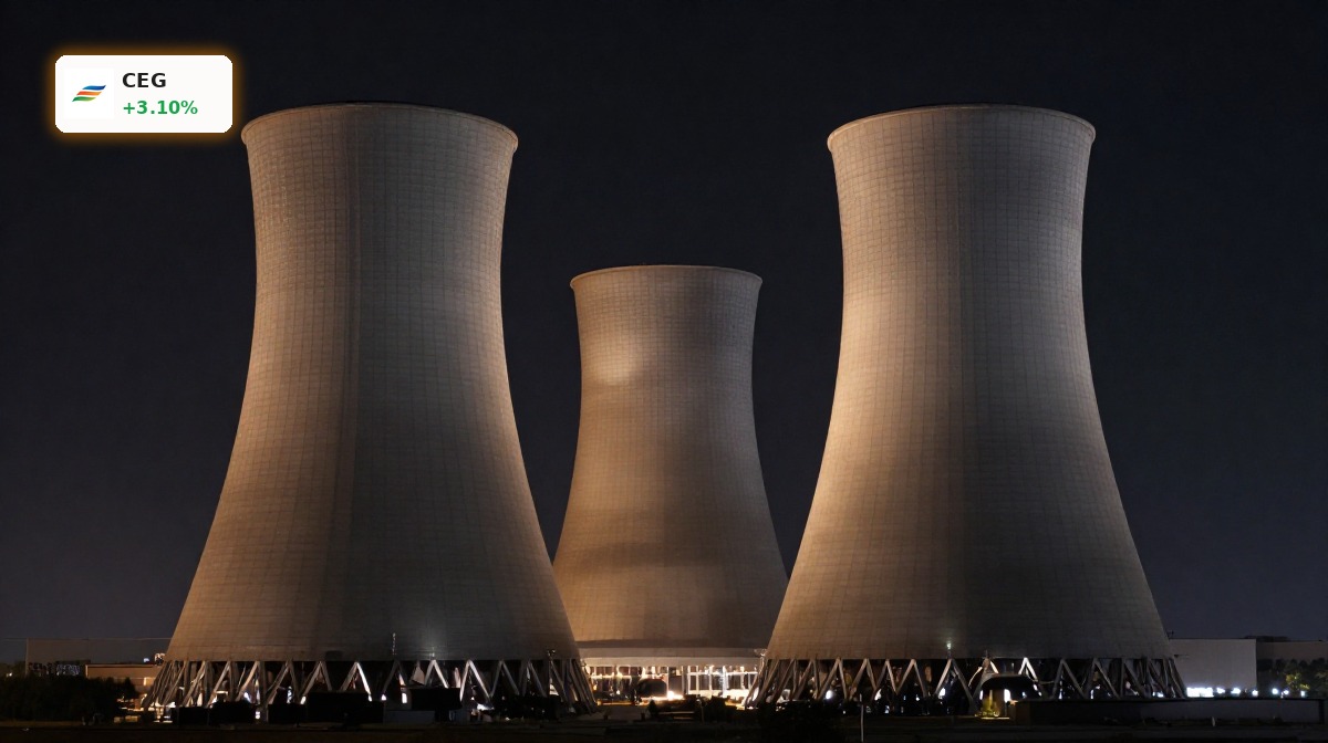 Constellation Energy Forecast +3.1% as AI Power Demand Surges