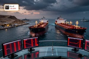 WTI Oil Crisis deep selloff as Strait of Hormuz oil tankers resume amid Iran truce