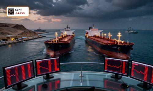 WTI Oil Crisis deep selloff as Strait of Hormuz oil tankers resume amid Iran truce