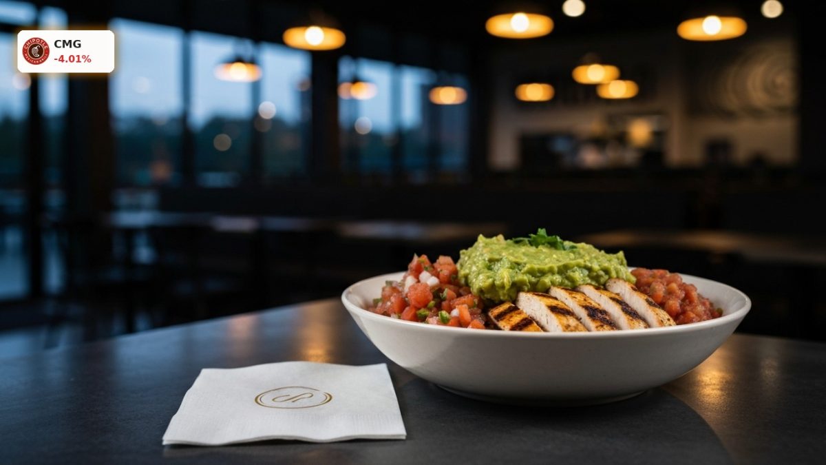Chipotle Sales Analysis: Stock Plunges 4% on Growth Slowdown
