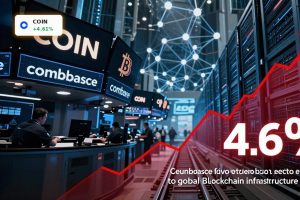 Coinbase Strategy highlighted as COIN jumps 4.6% on crypto infrastructure pivot