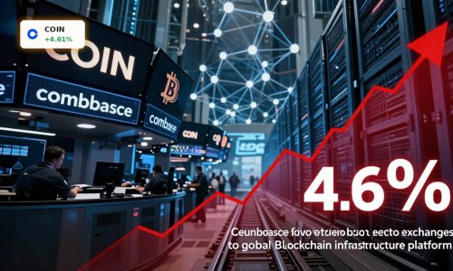 Coinbase Strategy highlighted as COIN jumps 4.6% on crypto infrastructure pivot