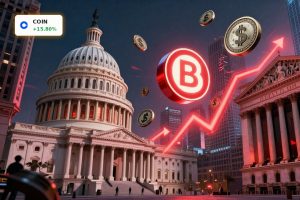 Coinbase Stablecoin Regulation spotlight as stock surges on USDC yield and GENIUS Act hopes