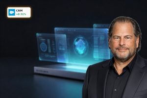 Salesforce AI Strategy visualized as premium Agentforce platform with data cloud and autonomous AI agents