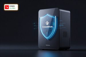 CrowdStrike Earnings spotlighted with Falcon AI cybersecurity platform and digital protection theme