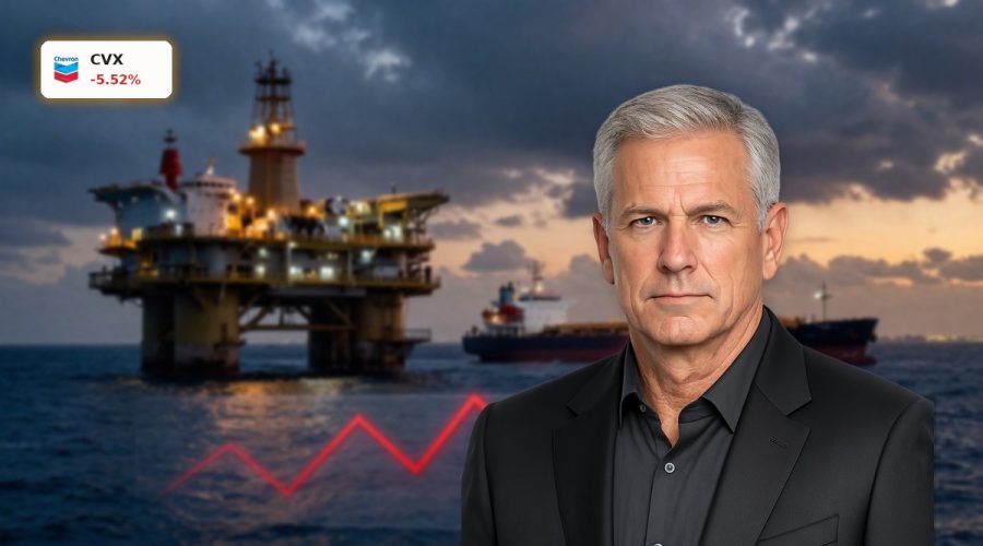 Chevron Oil Price Plunge amid crude selloff after cease-fire near Strait of Hormuz