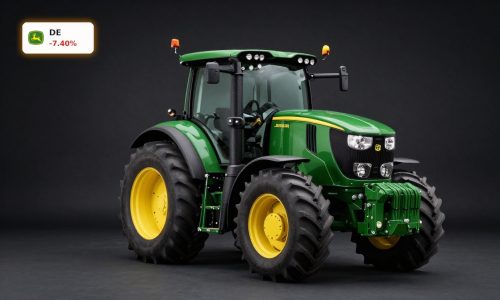 Deere Earnings spotlight on John Deere precision agriculture tractor amid weak farm equipment outlook