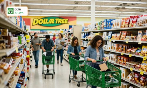 Dollar Tree Earnings reflected in a busy multi-price discount store with strong customer traffic