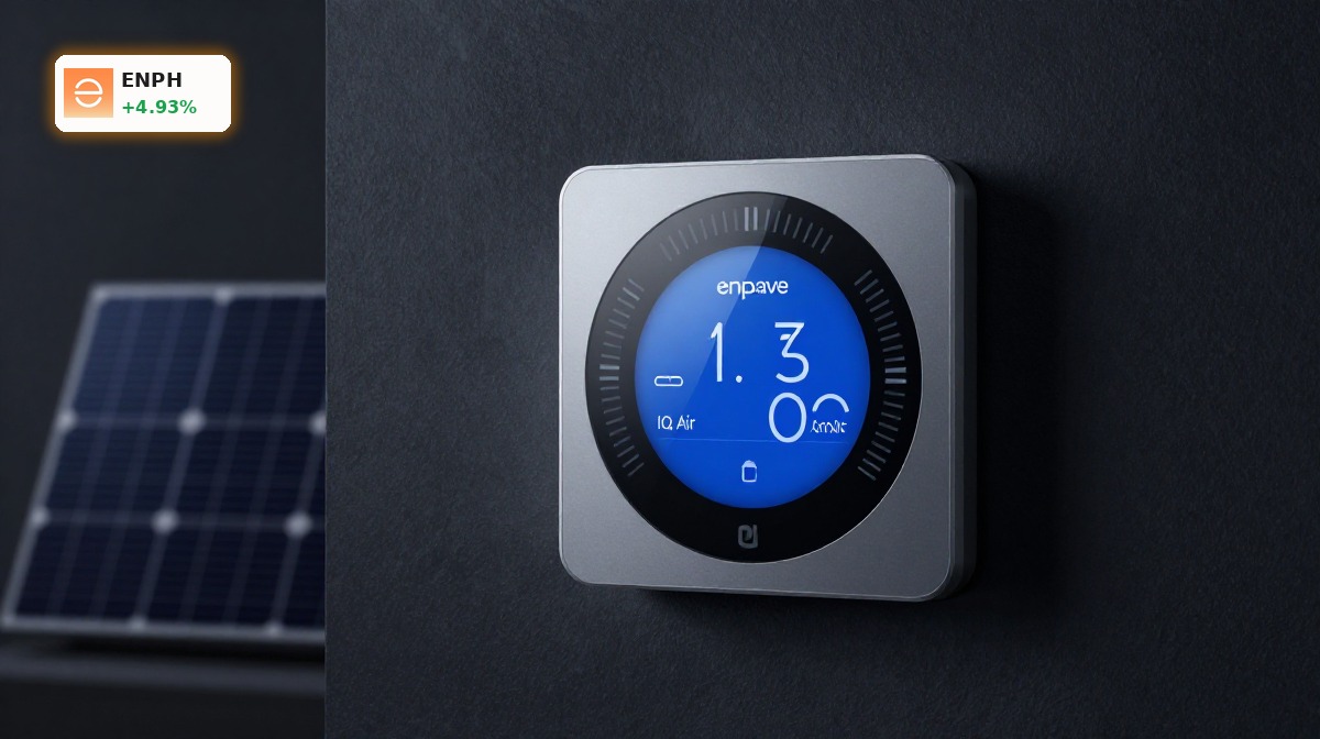 Enphase Energy Strategy +4.9% on Smart Home and AI Push