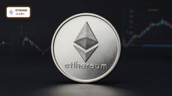 Ethereum Weekly Recap with Ethereum coin on dark background, reflecting ETF outflows and $7.5M exploit concerns