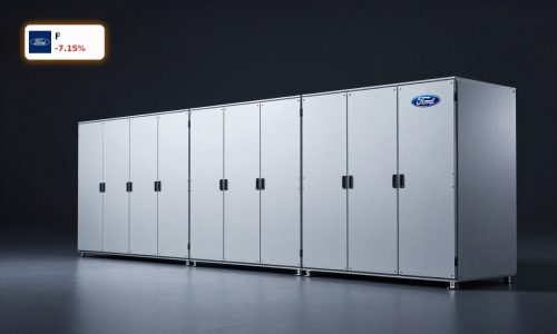 Ford Energy Storage modular battery units positioned for AI data center power