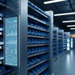 High-tech industrial supply warehouse representing Fastenal Earnings.