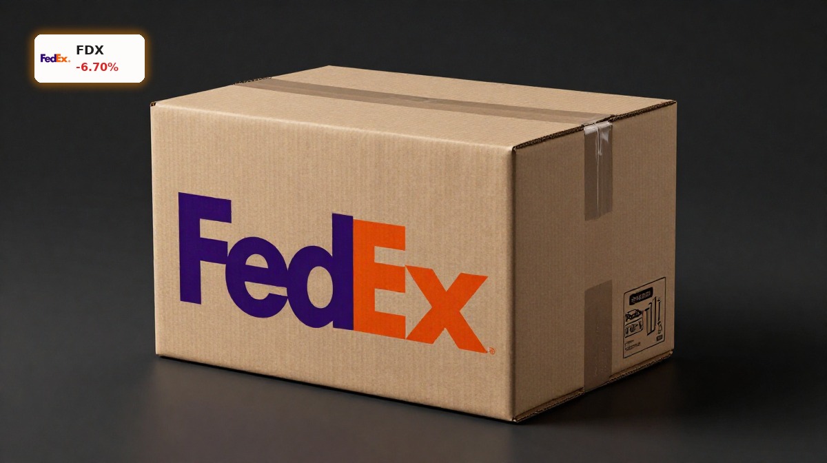 FedEx Earnings -6.7% After Q4 Beat and Guidance Cut