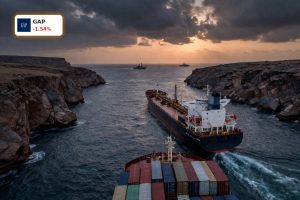 Oil tankers in a tense Strait of Hormuz highlight The Gap Hormuz Oil Market risk to global retail margins.