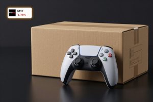 GameStop Acquisition concept merging gaming hardware with e-commerce parcels amid $55.5B eBay bid concerns